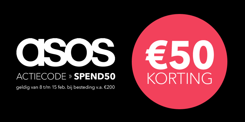 ASOS €50 korting